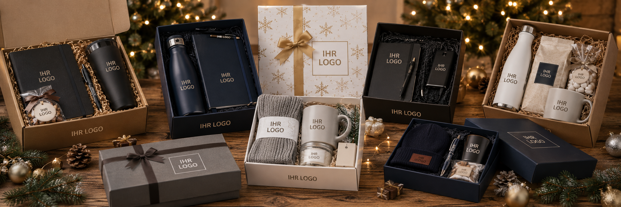 Weihnachtspräsent-Sets